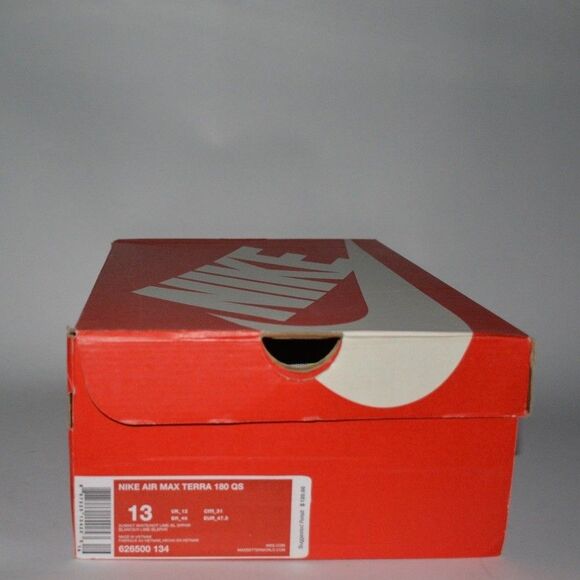 Nike Air Max Terra 180 QS White Hot Lime Sapphire Size 13 USED 626500 134